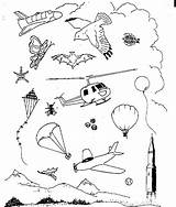 Things Sky Worksheets Fly Kindergarten Preschool Flies Science Activity Worksheet Activities Printable Stuff School Kid Planes Faa Gov sketch template