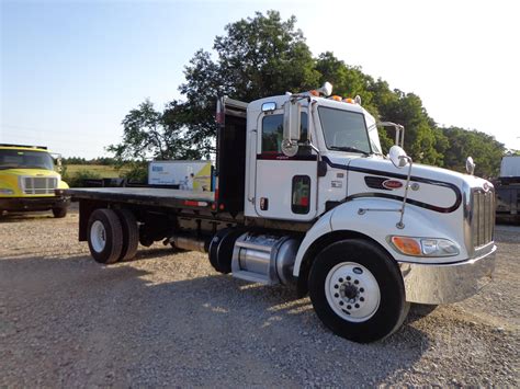 peterbilt flatbed dump trucks  sale  listings truckpapercom