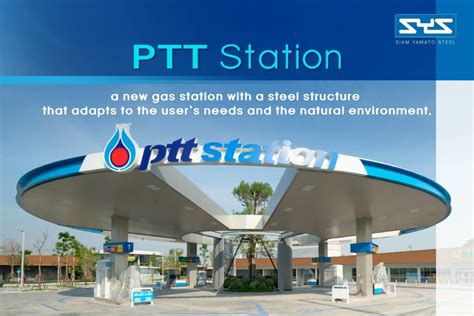 ptt station   gas station   steel structure  adapts   users