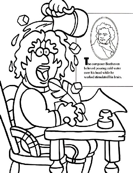 beethoven  crayolacom monster coloring pages coloring pages