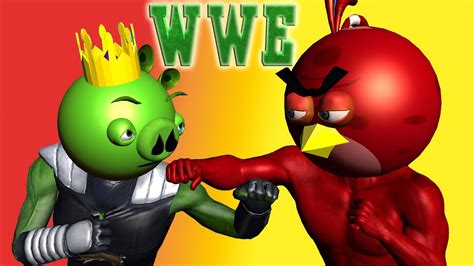 Angry Birds In Wwe Immortals ♫ 3d Animated Game Mashup ☺