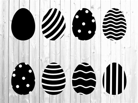 easter egg svg egg silhouette svg easter egg bundle easter etsy