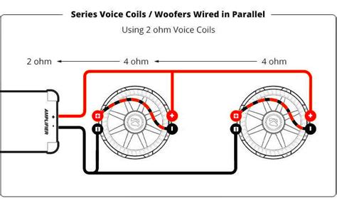 ohm dual voice coil subwoofer wiring diagram knittystashcom