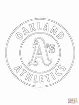 Oakland Athletics Raiders sketch template