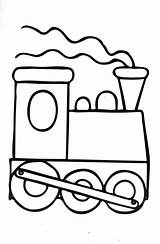 Train Outline Coloring Template Clipart Clipartmag sketch template