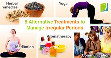5 alternative treatments to manage irregular periods menopause now