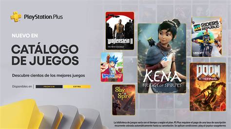 el catalogo de juegos de playstation  en abril kena bridge