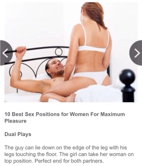 10 best sex positions for women for maximum pleasure 🌟 by