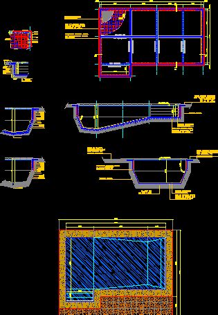 swimming pool dwg detail  autocad designs cad
