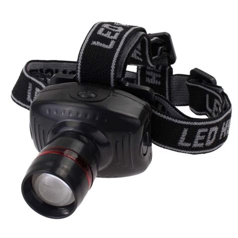 super bright mini led headlamp flashlight frontal lantern durable zoomable head torch light bike