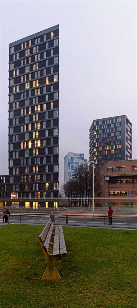 de uithof met studentenhuisvesting  utrecht jan hof photograpy