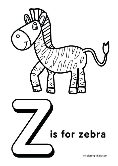 alphabet coloring pages preschoolers  getdrawings