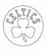 Celtics Boston Coloring Pages Logo Kids Nba Sheets Logos Basketball Celtic Sports Printable Red Sox Court Clipart Stencils Cake Color sketch template