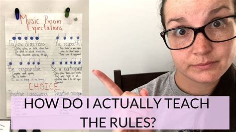 teach  rules tips   beginning   school year youtube