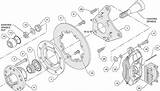 Brake Front Ford Kit Mustang Spindle Drum Wilwood Disc Dynalite Drag Forged Schematic Assembly sketch template