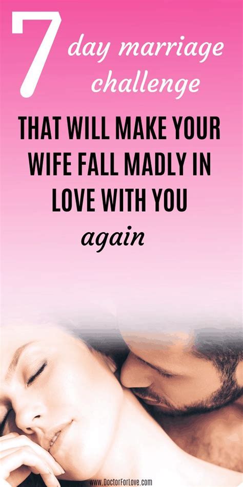 7 days of romantic messages for wife make her love you again with