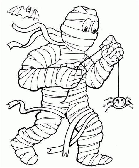 mummy coloring pages coloring home