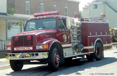 mohawk fire trucks fire dept fire engine