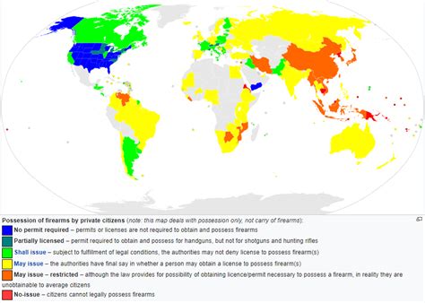 map showing gun laws  country rmapporn