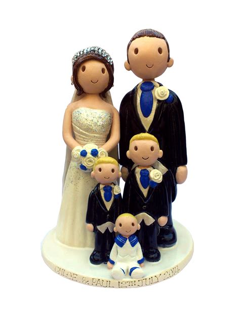 wedding cake toppers hand  personalised ceramic cake toppers