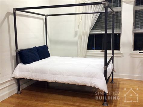 47 diy bed frame ideas built with pipe simplified building