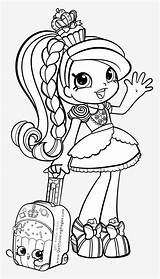 Coloring Shopkins Pages Girls Shoppies Girl Fancy Shopkin Iiris Excelent Clipart Popular Size Resolution Clipartkey Pngitem sketch template