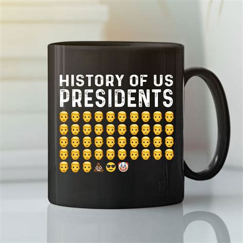 History Of Us Presidents Joe Biden Clown Emoji Mug