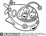 Octonauts Dashi Pages Coloring Getcolorings sketch template