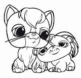 Coloring Pet Pages Shop Littlest Cat Anime Lps Printable Target Color Colouring Kids Sheets Print Sheet Cute Little Cats Getcolorings sketch template