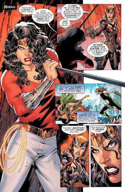 Weird Science Dc Comics Preview Wonder Woman 756