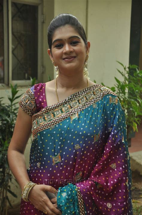 picture 597271 tamil tv anchor monica in saree cute photos new movie posters