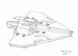 Star Destroyer Acclamator Imperial Ship Assault Coloring Minecraft Pages Class Hellbat Template Map Maps Wallpaper Deviantart sketch template
