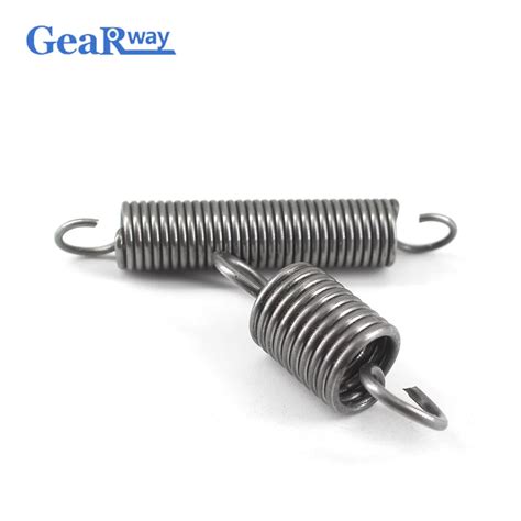 gearway pcs extension spring mm thickness extension springs small  mm steel tension