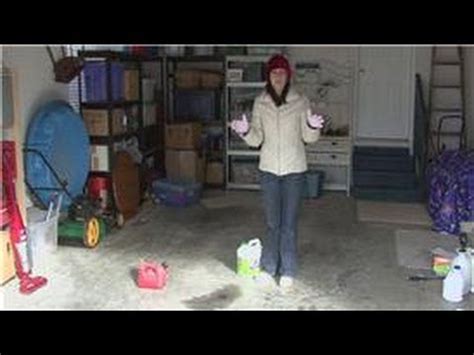 housekeeping tips   clean   small gasoline spill youtube