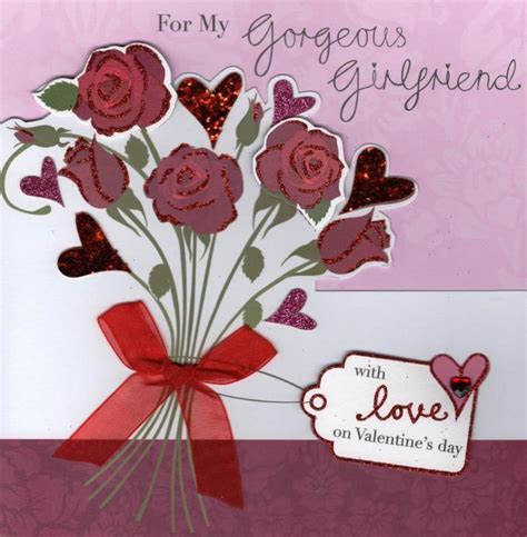 gorgeous girlfriend valentine s day card cards love kates