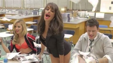 watch the women of gq glee gone wild lea michele dianna agron and
