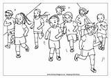 Colouring Running Race Sports Pages Coloring Athletics Activity Kids Fun Children Races Color Boys Village Child Activityvillage Super Egg Having sketch template