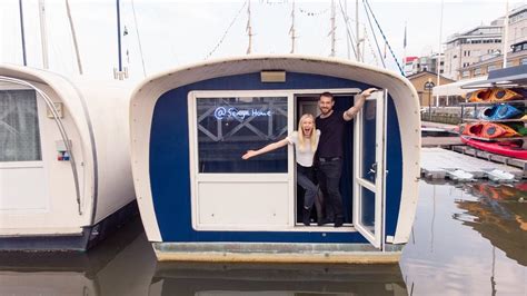 wir uebernachten auf einem hausboot bestes airbnb  goeteborg schweden youtube