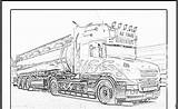 Camion Citerne sketch template