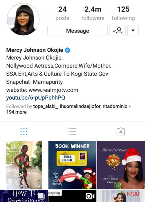everything alright mercy johnson deletes all her husband