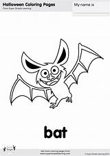 Bat Coloring Goodbye Friends Supersimple sketch template