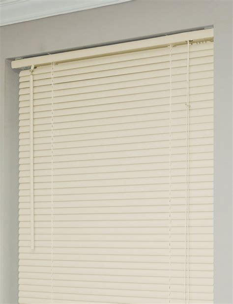 cordless window blinds mini blinds  slats alabaster beige cream venetian vinyl blind walmart