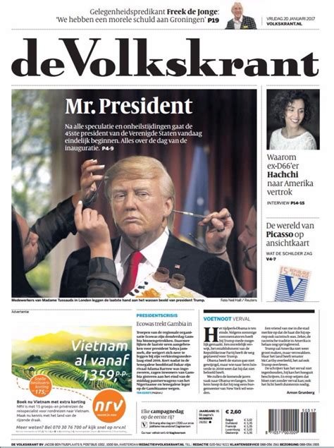 world newspapers react  trumps presidency multimedia telesur english
