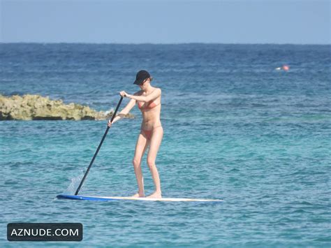 Martha Hunt Seen In A Bikini On Vacation Aznude