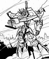 Galvatron Coloring Pages Template sketch template