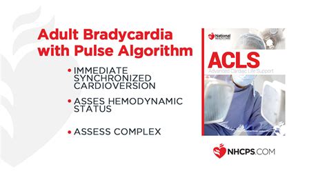 Acls Adult Bradycardia With Pulse Algorithm