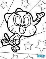 Gumball Coloring Pages Watterson Color Hello Kids Getcolorings Hellokids Getdrawings sketch template