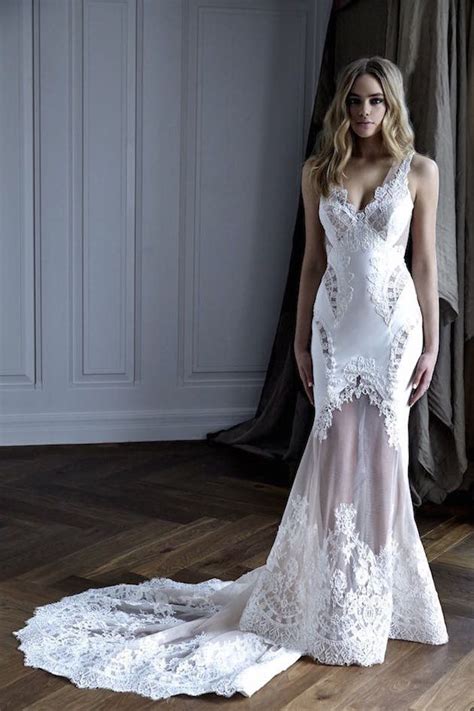 sexy wedding dresses with hottest details modwedding