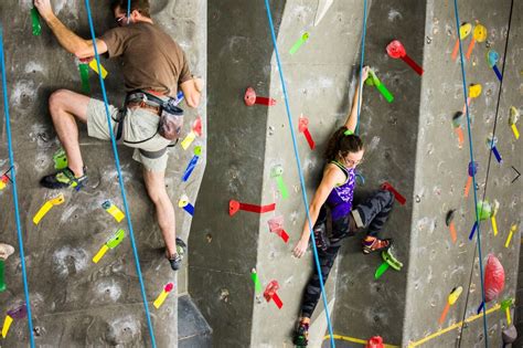 indoor climbing wall nanook recreation
