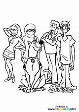 Scooby Doo Christmas Shaggy sketch template